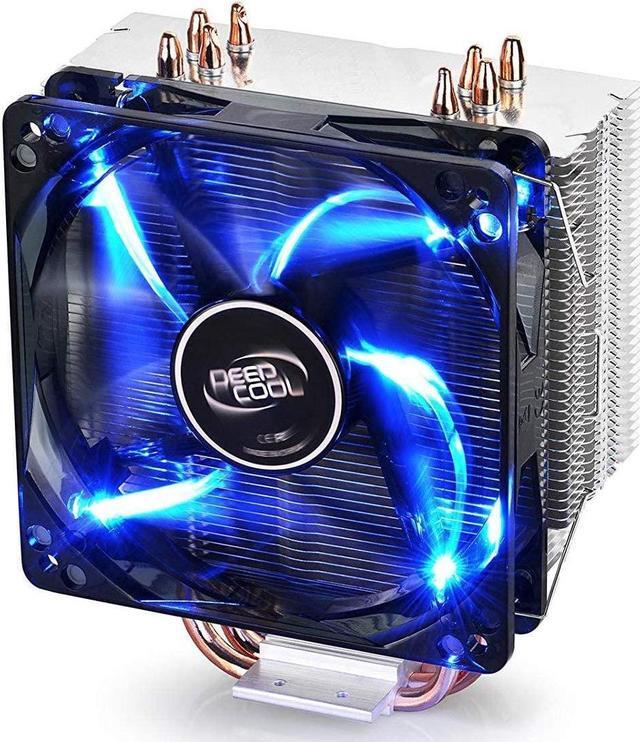 Alt view image 9 of 14 - DEEPCOOL GAMMAXX 400 CPU Air Cooler 4 Direct Contact Heatpipes, 120mm PWM Fan with Blue LED, Multi-platform Intel/AMD CPUs (AM4 Compatible)