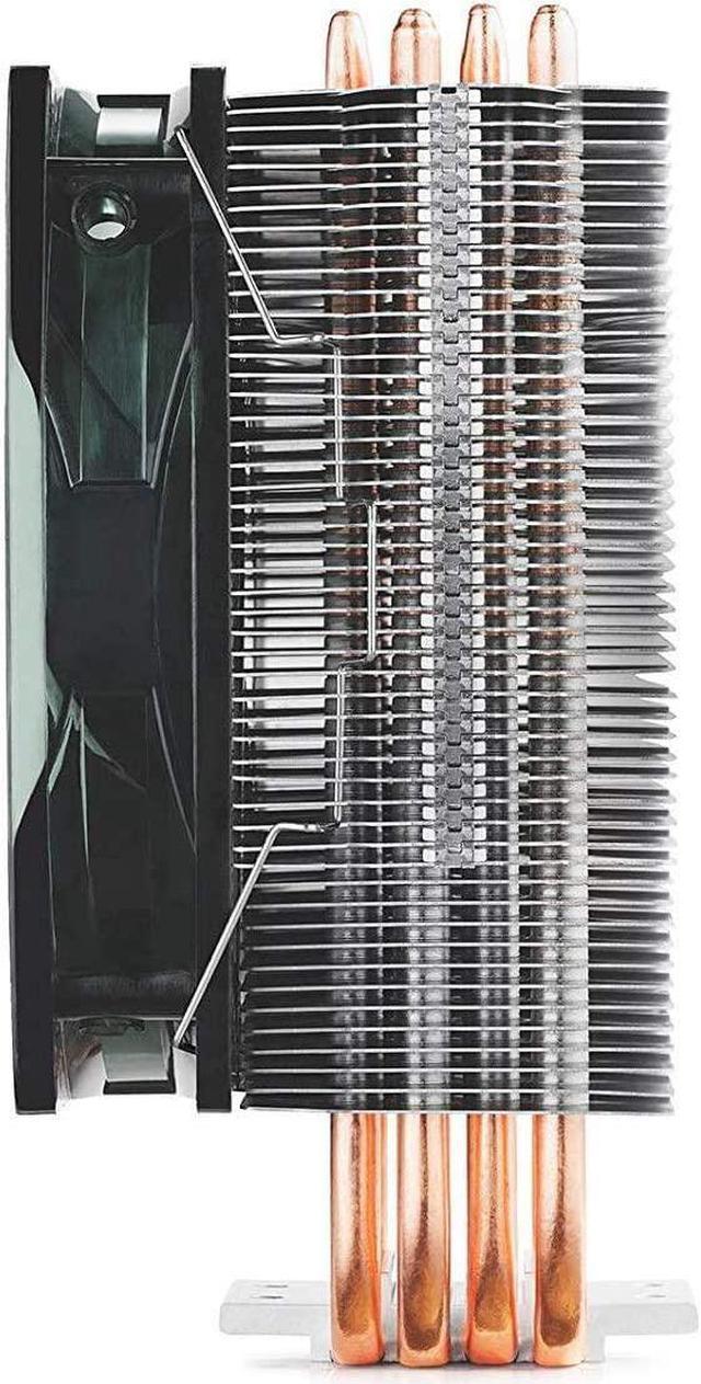 Alt view image 10 of 14 - DEEPCOOL GAMMAXX 400 CPU Air Cooler 4 Direct Contact Heatpipes, 120mm PWM Fan with Blue LED, Multi-platform Intel/AMD CPUs (AM4 Compatible)