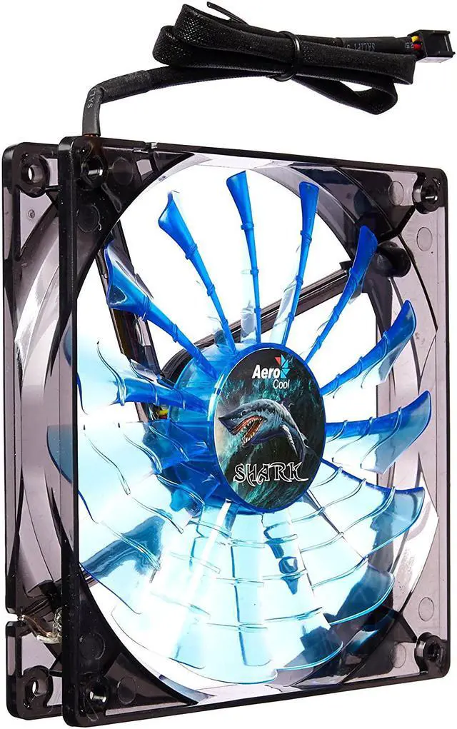 Alt view image 7 of 7 - AeroCool EN55468 Shark 140mm Black Edition 140mm Case cooler