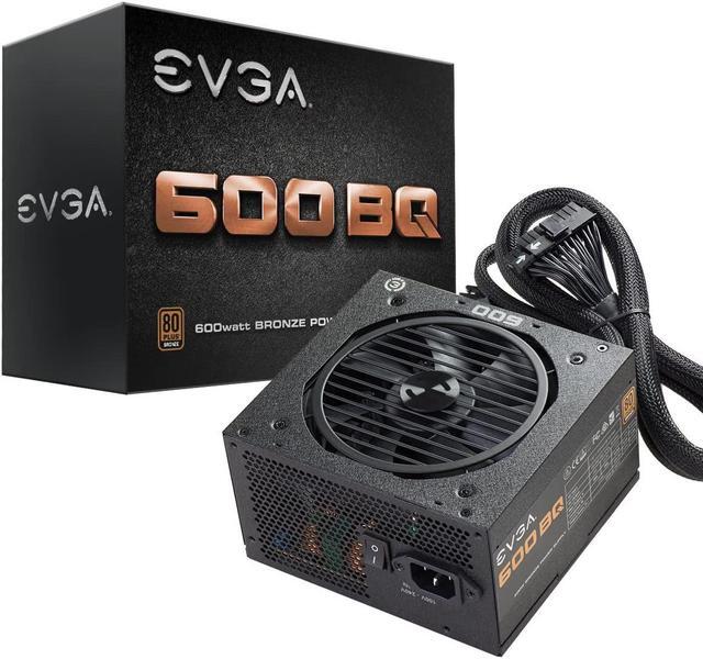 Alt view image 10 of 16 - EVGA 600 BQ 110-BQ-0600-K1 BQ 80 Plus Bronze Semi Modular 600W Power Supply