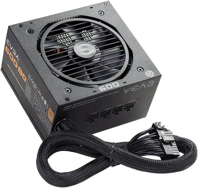 Alt view image 14 of 16 - EVGA 600 BQ 110-BQ-0600-K1 BQ 80 Plus Bronze Semi Modular 600W Power Supply