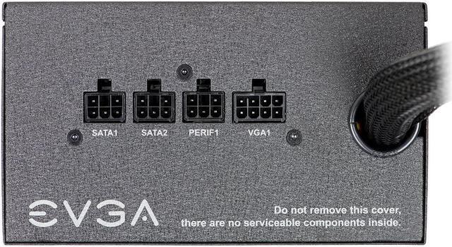 Alt view image 12 of 16 - EVGA 600 BQ 110-BQ-0600-K1 BQ 80 Plus Bronze Semi Modular 600W Power Supply
