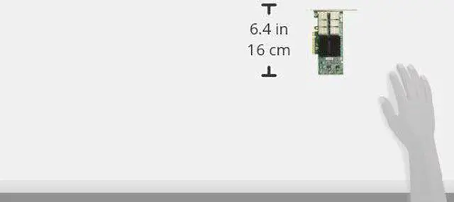Alt view image 2 of 3 - mellanox mcx354a-qcbt connectx-3 vpi network adapter 2 ports pci express 3.0 x8 40 gigabit ethernet