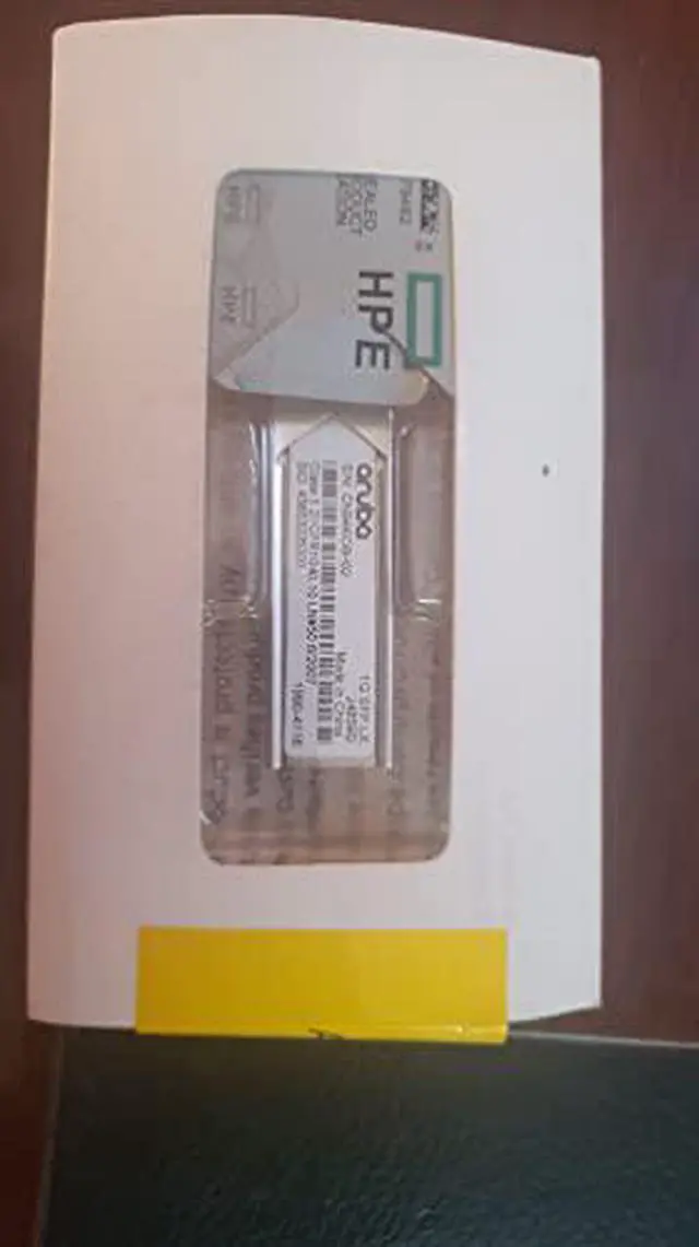 Alt view image 5 of 7 - HPE Aruba - SFP (mini-GBIC) transceiver module - GigE - 1000Base-LX - LC single-mode - up to 10 km - for OfficeConnect 1