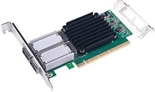 Alt view image 4 of 4 - Mellanox ConnectX-4 VPI EDR IB 100GbE QSFP28 Dual Port Adapter