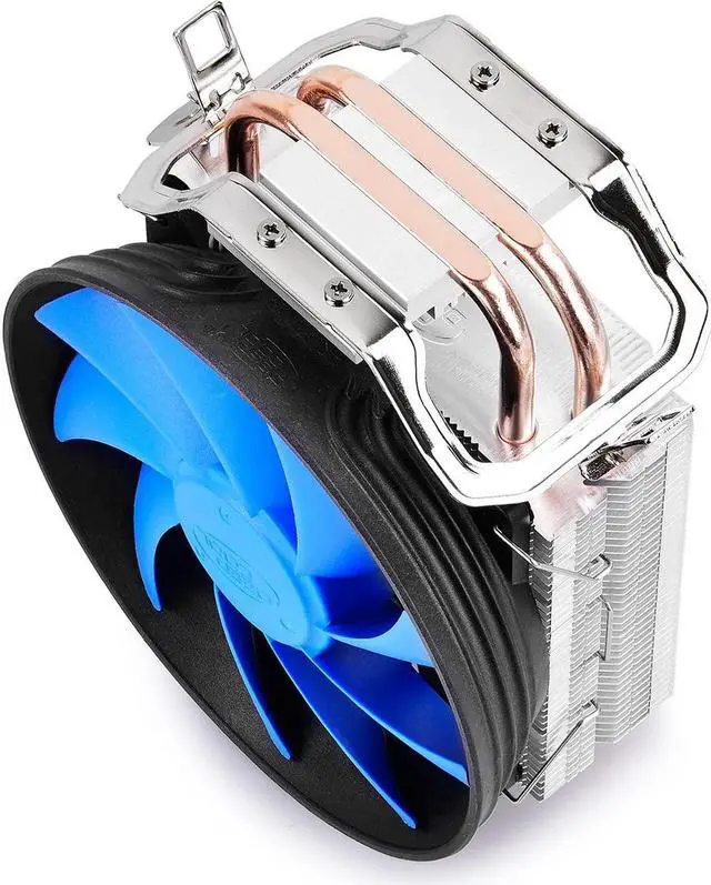 Alt view image 14 of 17 - DEEPCOOL GAMMAXX 200T-CPU Cooler 2 Direct Heat Pipes 120mm PWM Fan