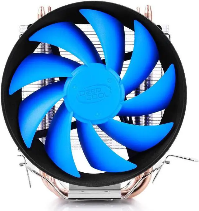 Alt view image 12 of 17 - DEEPCOOL GAMMAXX 200T-CPU Cooler 2 Direct Heat Pipes 120mm PWM Fan