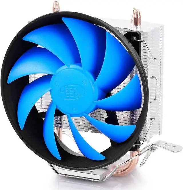 Alt view image 16 of 17 - DEEPCOOL GAMMAXX 200T-CPU Cooler 2 Direct Heat Pipes 120mm PWM Fan