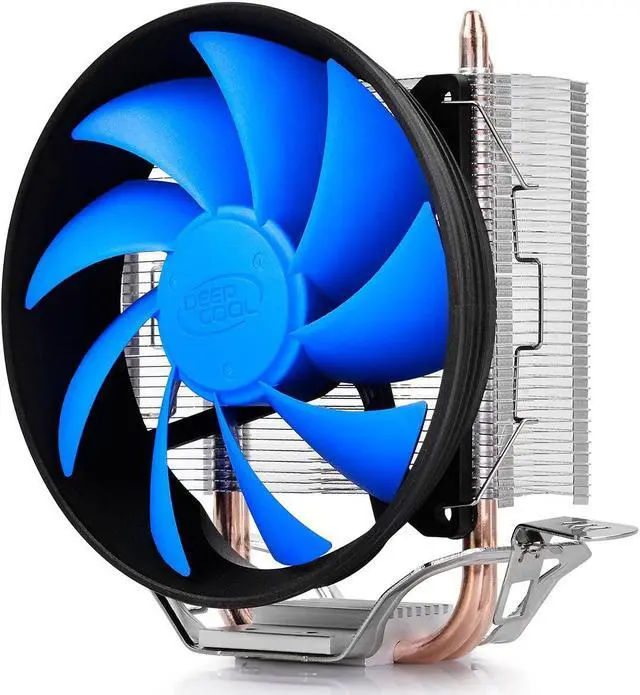 Alt view image 11 of 17 - DEEPCOOL GAMMAXX 200T-CPU Cooler 2 Direct Heat Pipes 120mm PWM Fan