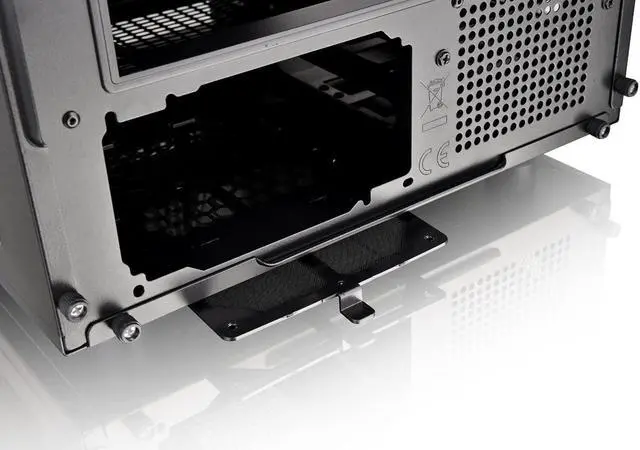 Alt view image 11 of 15 - Thermaltake Core V21 Black Extreme Micro ATX Cube Chassis CA-1D5-00S1WN-00