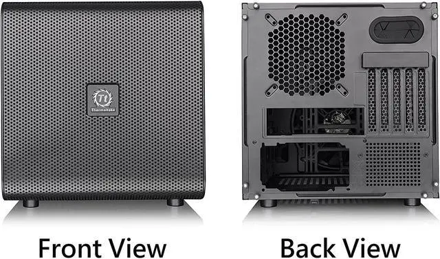 Alt view image 16 of 15 - Thermaltake Core V21 Black Extreme Micro ATX Cube Chassis CA-1D5-00S1WN-00