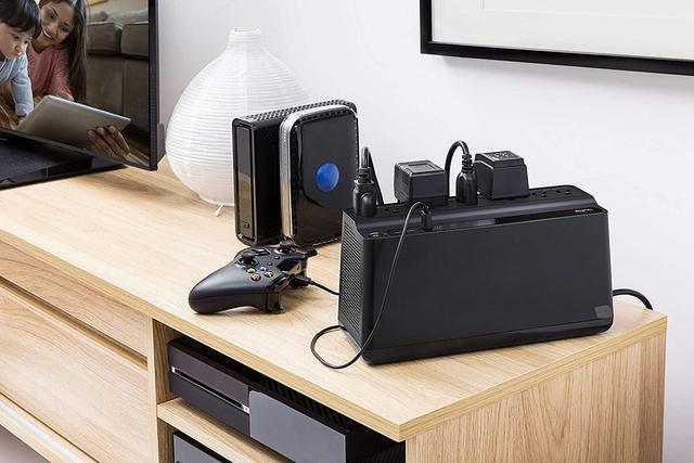 Alt view image 16 of 17 - APC BE600M1 Back-UPS 600VA, 120V, 1 USB charging port, 7 NEMA outlets (2 surge) - Tower - 10 Hour Recharge - 3.20 Minute Stand-by - 120 V Input - 120 V AC Output