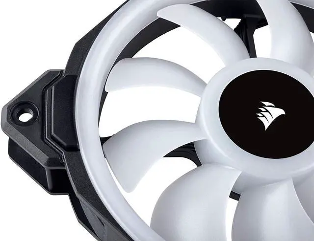 Alt view image 11 of 12 - Corsair LL Series CO-9050071-WW LL120 RGB, 120mm Dual Light Loop RGB LED PWM Fan, Single Pack