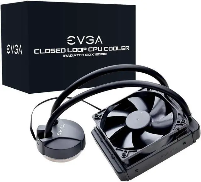 Alt view image 7 of 12 - EVGA CLC 120mm All-In-One CPU Liquid Cooler, 1x 120mm Fan, Intel, 400-HY-CL11-V1 LGA 1700 Compatible