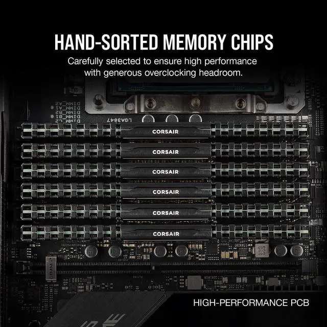 Alt view image 9 of 9 - CORSAIR Vengeance LPX 8GB 288-Pin PC RAM DDR4 2400 (PC4 19200) Desktop Memory Model CMK8GX4M1A2400C16