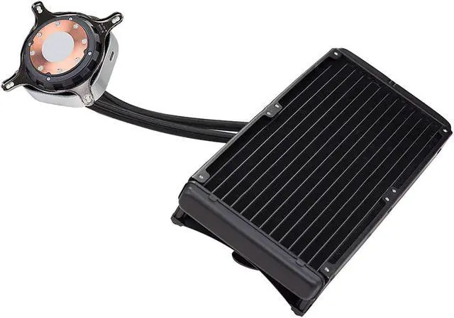 Alt view image 10 of 15 - EVGA CLC 280mm All-In-One RGB LED CPU Liquid Cooler, 2x FX13 140mm PWM Fans, Intel, AMD, 400-HY-CL28-V1 LGA 1700 Compatible