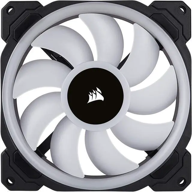 Alt view image 9 of 14 - Corsair LL Series CO-9050074-WW LL140 RGB, 140mm Dual Light Loop RGB LED PWM Fan, 2 Fan Pack with Lighting Node PRO