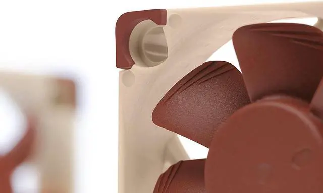 Alt view image 6 of 7 - Noctua NF-A4x10 FLX, Premium Quiet Fan, 3-Pin (40x10mm, Brown)