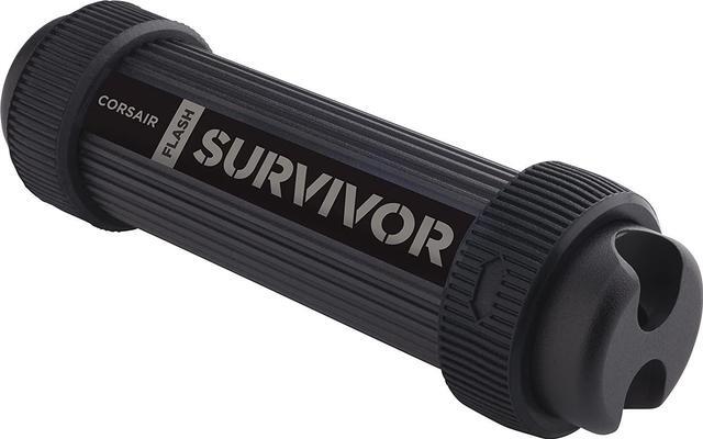 Alt view image 5 of 8 - Corsair 128GB Survivor Stealth USB 3.0 Flash Drive (CMFSS3B-128GB)
