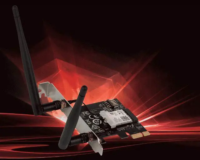 Alt view image 9 of 12 - MSI Dual Band AC WiFi Bluetooth 4.2 Long Range Wireless PCIe Network Adapter Card (AC905C)