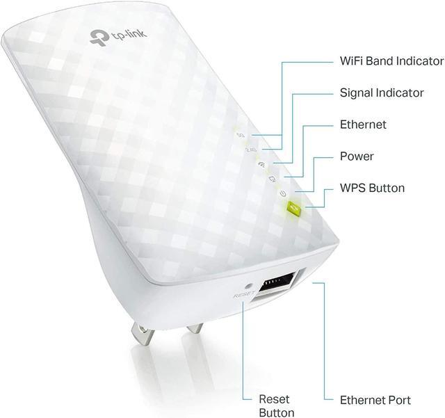 Alt view image 13 of 14 - TP-Link | AC750 WiFi Range Extender - Dual Band Cloud App Control | 2019 Release | Up to 750Mbps | One Button Setup Repeater, Internet Booster, Access Point | Smart Home & Alexa Devices (RE220)