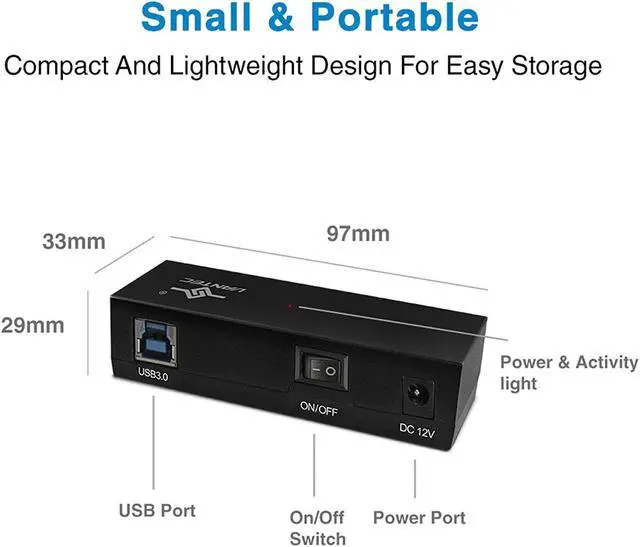 Alt view image 9 of 9 - VANTEC CB-ST00U3 NexStar USB 3.0 To SATA 6 Gbps Optical / Storage Adapter