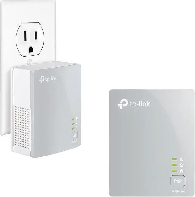 Alt view image 11 of 18 - TP-Link AV600 Powerline Ethernet Adapter(TL-PA4010 KIT)- Plug&Play, Power Saving, Nano Powerline Adapter, Expand Home Network with Stable Connections