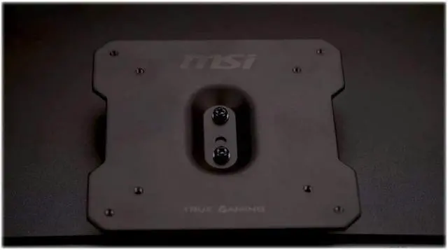 Alt view image 6 of 6 - MSI AG242M5 VESA Mounting Adapter Plate