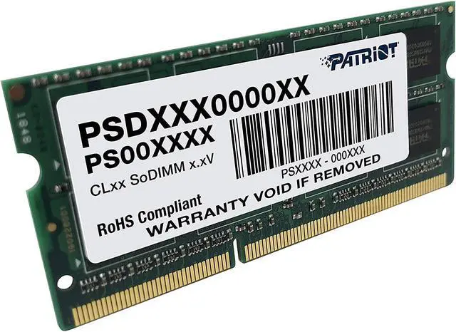 Alt view image 4 of 7 - Patriot 2GB 200-Pin DDR2 SO-DIMM DDR2 800 (PC2 6400) Laptop Memory Model PSD22G8002S