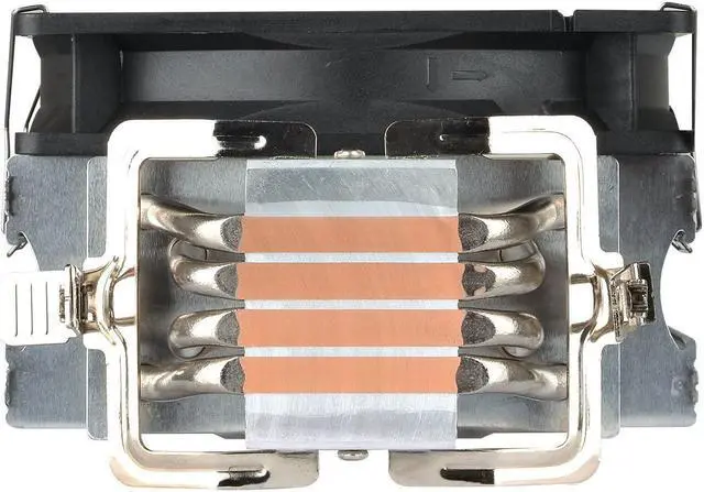 Alt view image 12 of 13 - Thermaltake Contac Silent 12 150W INTEL/AMD with AM4 Support 120mm PWM CPU Cooler CL-P039-AL12BL-A