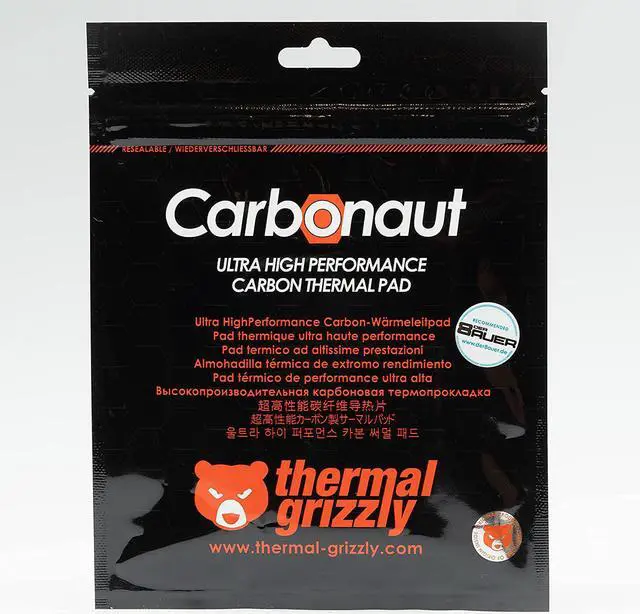 Alt view image 10 of 20 - Thermal Grizzly Carbonaut 51 x 68 x 0.2 mm