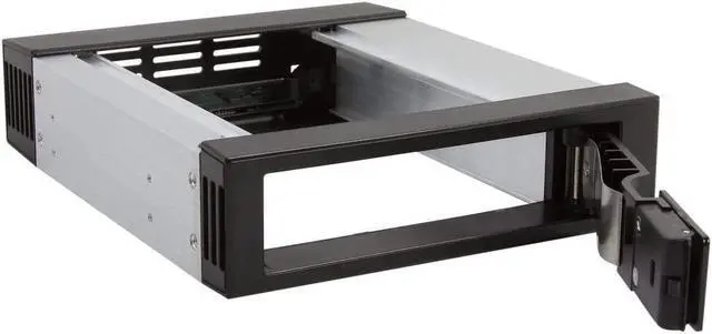 Alt view image 7 of 11 - iStarUSA BPN-DE110SS-BLACK Trayless 5.25" to 3.5" SATA SAS 6 Gbps HDD Hot-swap Rack
