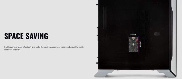 Alt view image 9 of 9 - Cooler Master MasterFan ARGB and PWM Hub - 6 Ports for Addressable RGB Lighting with PWM