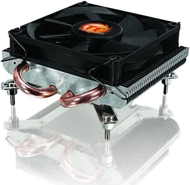 Alt view image 8 of 10 - Thermaltake Slim X3 CLP0534 80mm CPU Cooler