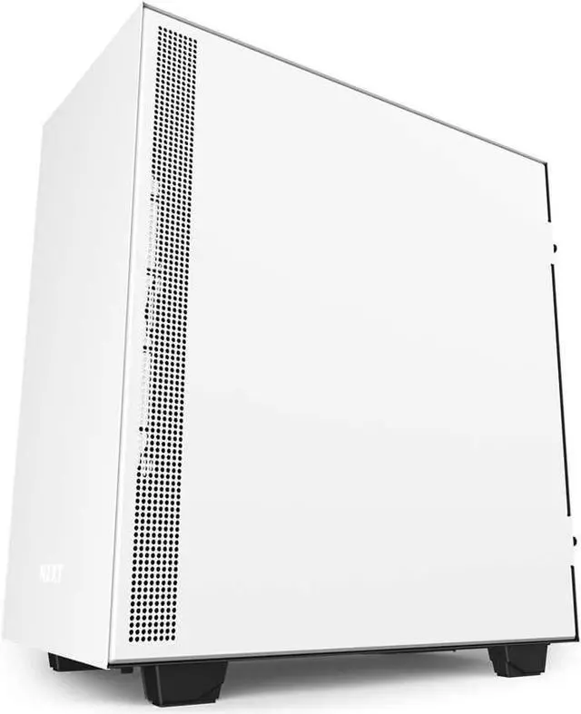 Alt view image 16 of 20 - NZXT H510 - Compact ATX Mid-Tower PC Gaming Case - Front I/O USB Type-C Port - Tempered Glass Side Panel - Cable Management System - Water-Cooling Ready - Steel Construction - White/Black, CA-H510B-W1