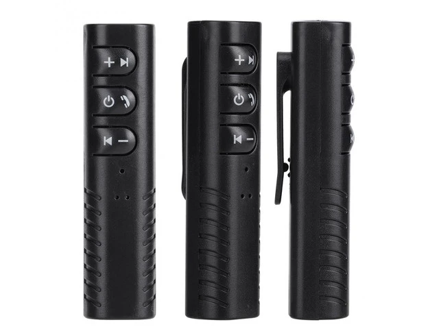 Alt view image 2 of 7 - AX-03 3.5mm Bluetooth 4.1 Stereo Headphone Earphone Audio Receiver Adapter Converter Earphone Bluetooth Receiver, Black