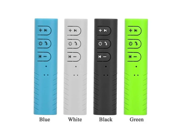 Alt view image 7 of 7 - AX-03 3.5mm Bluetooth 4.1 Stereo Headphone Earphone Audio Receiver Adapter Converter Earphone Bluetooth Receiver, Black