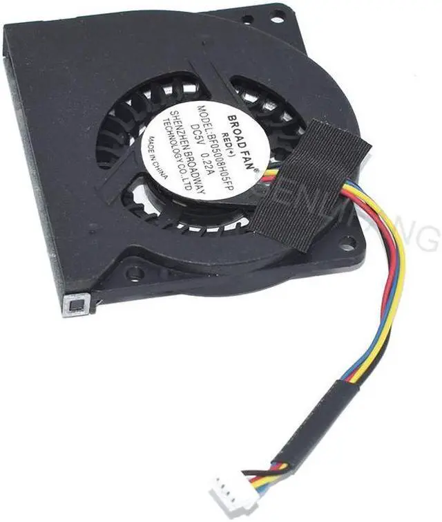 Alt view image 3 of 5 - New For BROAD FAN BF05008H05FP DC5V 0.22A 4-Wire CPU Cooling Fan