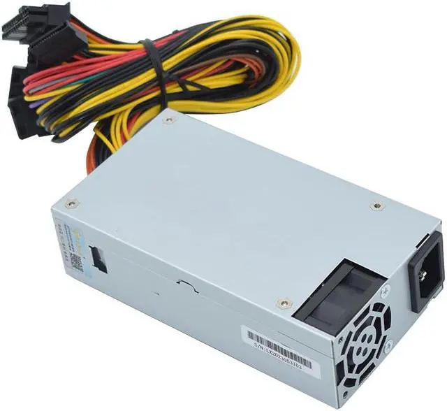 Alt view image 6 of 7 - New For NAS POS Cash Register Machine ATX 350W PSU 180-264V 24Pin For Mini ITX Case Small 1U Flex PC Power Supply