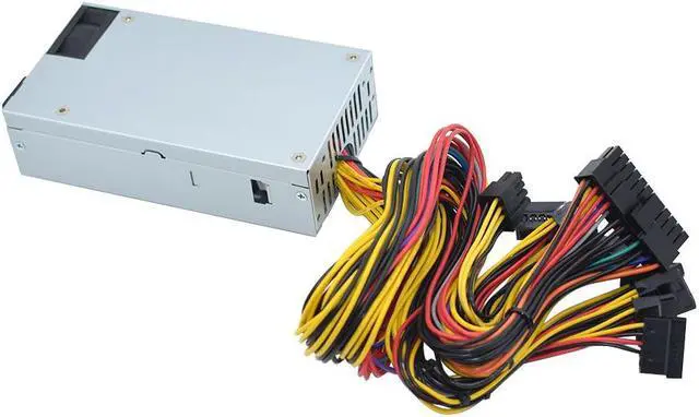 Alt view image 3 of 7 - New For NAS POS Cash Register Machine ATX 350W PSU 180-264V 24Pin For Mini ITX Case Small 1U Flex PC Power Supply