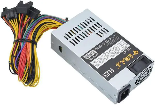 Alt view image 5 of 7 - New For NAS POS Cash Register Machine ATX 350W PSU 180-264V 24Pin For Mini ITX Case Small 1U Flex PC Power Supply