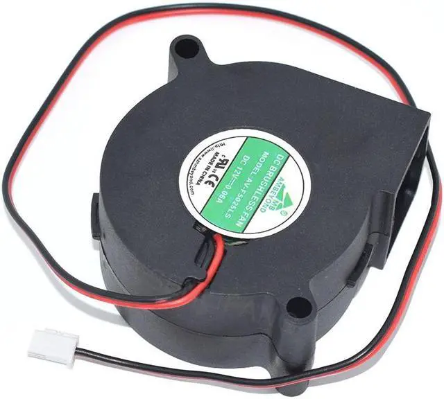 Alt view image 2 of 5 - New For AMBEYOND AV-F5025LS 12V 0.06A 5CM 2Pin Silent Centrifugal Turbo Blower Humidifier Cooling Fan