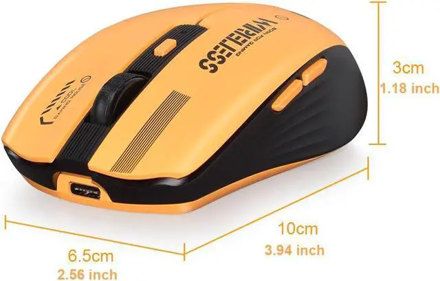 Alt view image 2 of 7 - New LT-T19 Ergonomic Gaming 2.4G TYPE-C Wireless Charging Mouse RGB Mice USB Interface For Desktop PC Laptop Computer