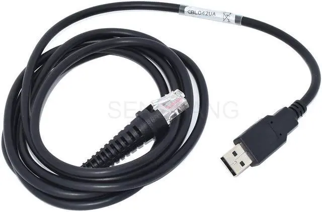 Alt view image 2 of 6 - New CBL-042UA for Newland NLS 1200HR11 HR22 BarCode Scanner USB Cable