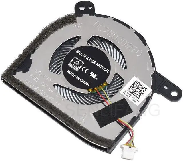 Alt view image 3 of 4 - New For DELL Latitude 12 5290 5280 5285 2in1 Laptop Cooling Fan DC28000K5SL 07487H 0HFV18 0NYN03 CPU Cooler DC5V