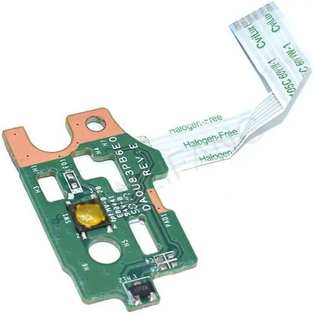 Alt view image 5 of 5 - For HP Pavilion 14-N 15-N Laptop Power Switch Board With Cable DA0U83PB6E0 Small Button Board Well Tested
