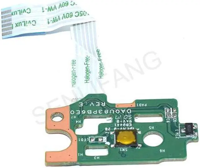 Alt view image 3 of 5 - For HP Pavilion 14-N 15-N Laptop Power Switch Board With Cable DA0U83PB6E0 Small Button Board Well Tested