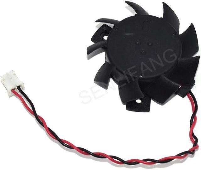 Alt view image 2 of 5 - Well Tested EVERFLOW T124010DL DC12V 0.1A  Graphics Cooling Fan