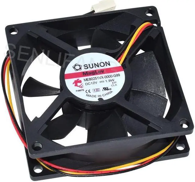 Main image of Original For SUNON  ME80251VX-0000-G99 DC 12V 1.9W 8cm 3-Wire Server Cooling Fan