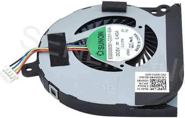 Alt view image 3 of 3 - For DELL Latitude E7440 E7420 DC5V 0.40A 4-PIN CPU Fan EG50050S1-C031-S9A EG50050S1-C032-S9A DC28000D7SL 006PX9 Cooler